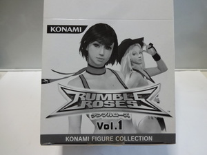 コナミ ランブルローズ KONAMI FIGURE COLLECTION RUNMBLE ROSES 1箱(10個) 小箱未開封 未使用品 デッドストック 綺麗です。