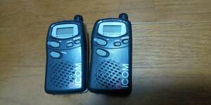 動作未確認、通電確認OK,　ICOM　IC-4000　２台セット