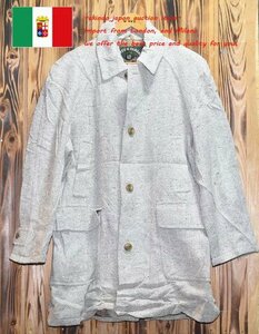 PORTO DI PANAMA★イタリア直輸入★良質　ウールコート　XXL (W-442）メンズ おすすめ　