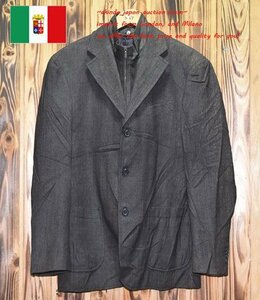 NARDINI★イタリア直輸入★防寒インナー付き　ウールジャケット XL（X-0427)　メンズ　ブレザー おすすめ