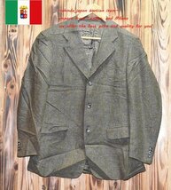 Heddon Court★イタリア直輸入★良質 ウールジャケット L（J-662)　メンズ　ブレザー　おすすめ_画像1