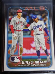 Shohei Ohtani 大谷翔平 ムーキーベッツ Mookie Betts 2024 Topps Series1 Elites of the Game #138 Los Angeles Dodgers LAD