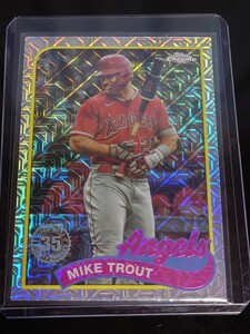 2024 TOPPS SERIES 1 MIKE TROUT SILVER PACK MOJO マイク・トラウト ANGELS