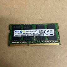 ノ52 SAMSUNG ノートPCメモリ 8GB 2Rx8 PC3L-12800S 1枚_画像1