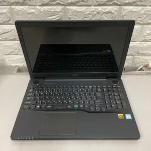 ハ3 富士通 LIFEBOOK AH47/A3 FMVA47A3BC Core i7第7世代　メモリ8GB BIOSロック