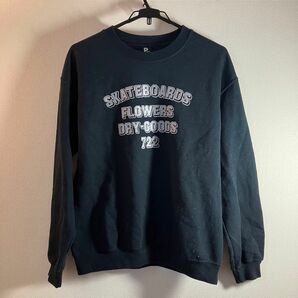 【Park Deli × FREAK'S STORE】クルーネックスウェット M ブラック ヴィンテージ