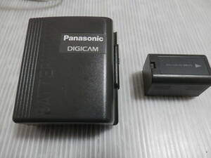 パナソニックPanasonic VW-VBD3リチウムイオンバッテリーとVW-VBD33リチウムイオン電池　セット　動作未確認*0124