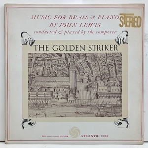 ●即決LP John Lewis / Music for Brass & Piano sd1334 j40123 米オリジナル、青緑黒ファン、カタミゾStereo ジョン・ルイス