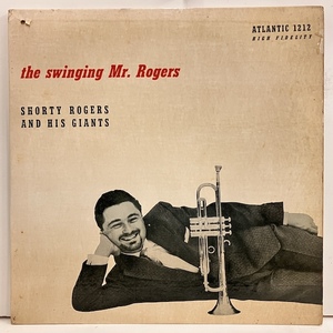 ●即決LP Shorty Rogers / the Swinging Mr Rogers 1212 j40126 米オリジナル、黒銀Dg Mono CURTIS COUNCE