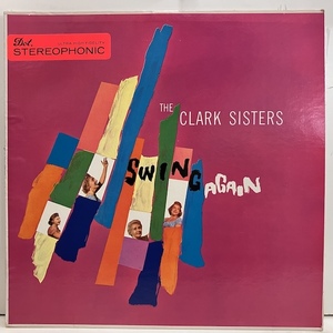 ●即決VOCAL LP Clark Sisters / Swing Again DLP25137 jv6184 米オリジナル、Dg Stereo