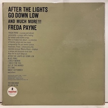 ●即決VOCAL LP Freda Payne / After the Lights Go Down Low as53 jv6207 米盤、赤黒、「Rvg機械、LW、Stereo」刻印 _画像5