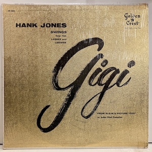 ●即決LP Hank Jones / Swings Songs From Lerner and Loewes' Gigi CR3042 j40202 米盤、虹Mono 