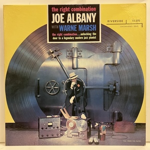 ●即決LP Joe Albany / Right Combination rlp12-270 j40237 米盤、青大inc付きDg Mono ジョー・アルバニー