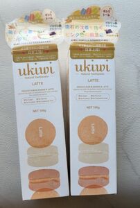 ukiwi (ユーキウイ) ナチュラルマカロン トゥースペースト ラテ 100g×2