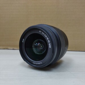 SONY DT 3.5-5.6/18-55 SAM 0.25m/0.82ft Φ55 SAL1855 ソニー カメラレンズ 未確認 LENS1530