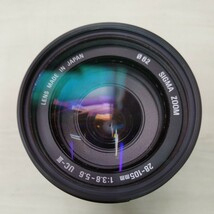 SIGMA ZOOM 28 - 105mm 1:3.8-5.6 UC-Ⅲ Φ62 シグマ カメラレンズ ソニー ミノルタ用 未確認 LENS1581_画像7