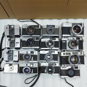 1円スタート OLYMPUS PEN 35 KONICA RICOH オリンパス コニカ リコー など フィルムカメラ まとめて ジャンク品 SET262