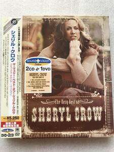 【 洋楽 中古 DVD 】SHERYL CROW シェリルクロウ VERY BEST DVD ＋ 2 CD 3枚組 直輸入盤 初回限定生産 美品 セル版 他多数出品中