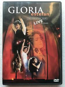 【 洋楽 中古 DVD 】GRORIA ESTEFAN グロリアエステファン LIVE IN MIAMI 輸入盤 セル版 貴重品 他多数出品中