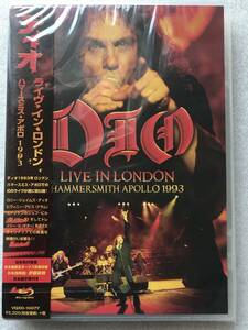 [ western-style music new goods unopened blu ray ]DIO Live in London Hummer Smith Apollo 1993 Blue-ray cell version other great number exhibiting 