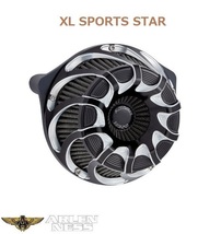 Arlen Ness・XL スポーツスター・DRIFT エアクリーナー・ブラック　18-985・1010-2450　ハーレー_画像1