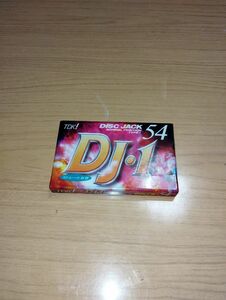 未使用　未開封　カセットテープ　 TDK　 DJー1　54分　ノーマルポジション　90s