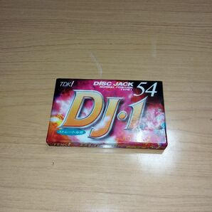 未使用　未開封　カセットテープ　 TDK　 DJー1　54分　ノーマルポジション　90s