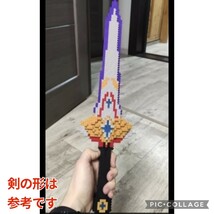 【国内発送】剣 赤 691ピース 知育ブロック レゴ ナノブロックサイズ コスプレ 展示 ニンジャ 忍者 侍 サムライ 匿名配送 男子 海外 ソード_画像5