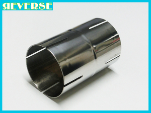  both edge slit entering 60.5Φ for stainless steel joint pipe SUS304 / joint / coupling joint / original work one-off muffler processing band cease 