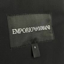 EMPORIO ARMANI エンポリオ アルマーニ ロゴプレート付き 袖レザー切替 ジップアップジャケット ブルゾン メンズ 6Y1BB8 1NCPZ_画像6