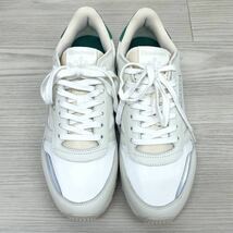 新品箱付 Reebok リーボック 23AW CLASSIC LEATHE クラシックレザー パネルデザイン エンボスロゴ スニーカー RMIA012C99 FAB0010359_画像2