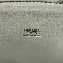 高級 保存袋付き HERMES エルメス 刻印Y 2020年製 ボリード31 南京錠 カデナ付き レザー ハンドバッグ_画像9