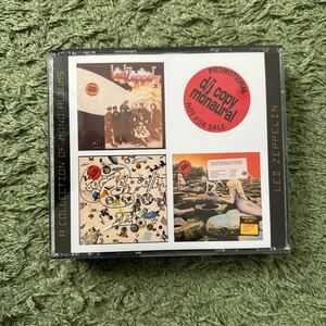 3CDプレス盤　D/j copy プロモ米盤アナログMONO Led Zeppelin Ⅱ、Ⅲ 聖なる館