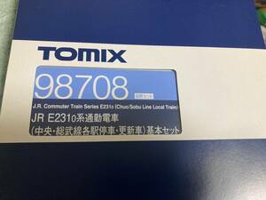 TOMIX98708 98709E231系中央・総武更新車基本+増結セット