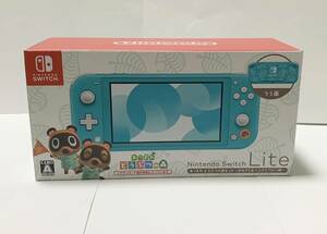 【送料無料】新品未開封 NintendoSwitch Lite 本体　あつまれ どうぶつの森セットまめきち&つぶきちアロハ柄　ニンテンドースイッチライト