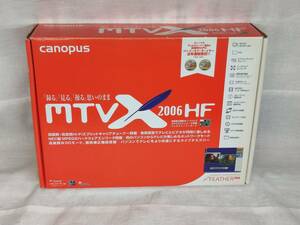 【ジャンク扱い】 canopus カノープス MTVX2006HF＋CRM2005