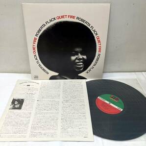 AA41402▲国内盤 ROBERTA FLACK/ロバータ・フラック LPレコード 2点セット FIRST TAKE/QUIET FIREの画像3