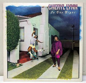 AA115402▲国内盤 CHERYL LYNN/IN THE NIGHT LPレコード シェリル・リン/Shake It Up Tonight/レイ・パーカーJr.