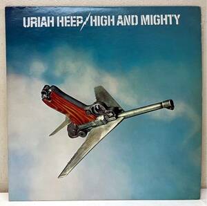 AA113402▲国内盤 URIAH HEEP/HIGH AND MIGHTY LPレコード ユーライア・ヒープ