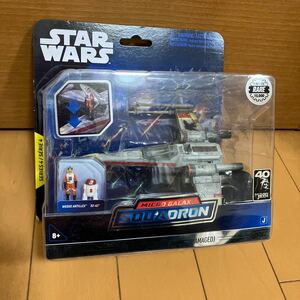 【新品未開封】スターウォーズ STAR WARS マイクロギャラクシー ビークル 1/15000 RARE レア ウェッジアンティリーズ X-wing (ダメージ)