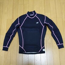 SurfGrip AIR SKIN CSP WARM LINE SYSTEM HOT CAPSULE ウエットスーツ インナー 上下セット レディース S 保温 トップス ボトムス トレンカ_画像2