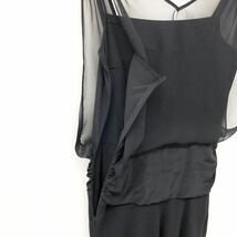 UNTITLED アンタイトル 定価¥26.250 ドレス ワンピース お呼ばれ パーティー セレモニー ブラック 黒 サイズ1 S_画像5
