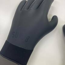 23-24 新品 正規 SURF8 サーフィン グローブ M 2.5mm スムース ラバー SMOOTH RUBBER GLOVES サーフ エイト 手袋 ウェットスーツ 83F2G4_画像6