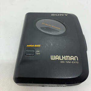 #8578 SONY WALKMAN WM-EX112 動作未確認 ソニー カセットプレイヤー ウォークマン 本体のみ