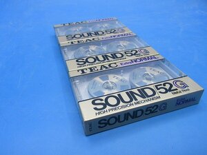 【未開封】TEAC SOUND/52G 3本セット　METAL REEL