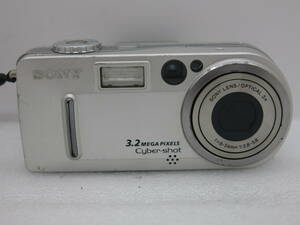 SONY Cyber-Shot 32 MEGA PIXELS SONY LENS OPTICAL 3x f=8-24mm 1:2.8-5.6 【TYS060】