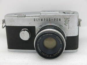 OLYMPUS - PEN F １眼レフフイルムカメラ olympus F zikou Auto-S 1:1.8 f=38mm　【KNK023】