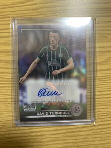 2023 topps soccer stadium club DAVID TURNBULLセルティックCELTIC auto サイン