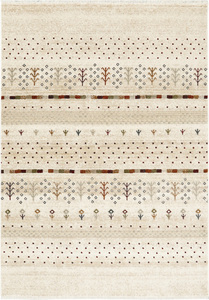 ラグ カーペット 絨毯 160×230cm アイボリー色 長方形 ウィルトン織 ホットカーペットOK KARERU