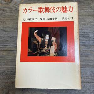 J-3296■カラー歌舞伎の魅力■戸板康二/文 吉田千秋/写真■淡交社■昭和51年7月14日 再版発行■